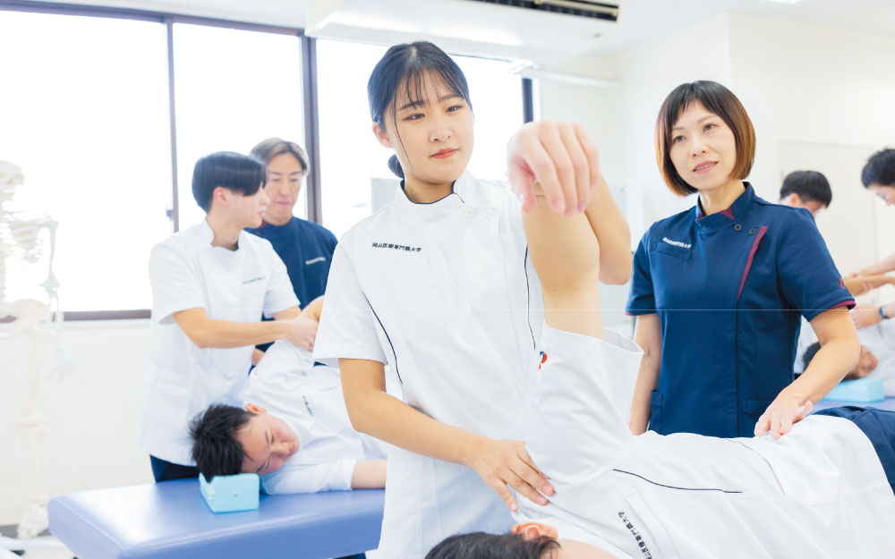 豊富な実践教育